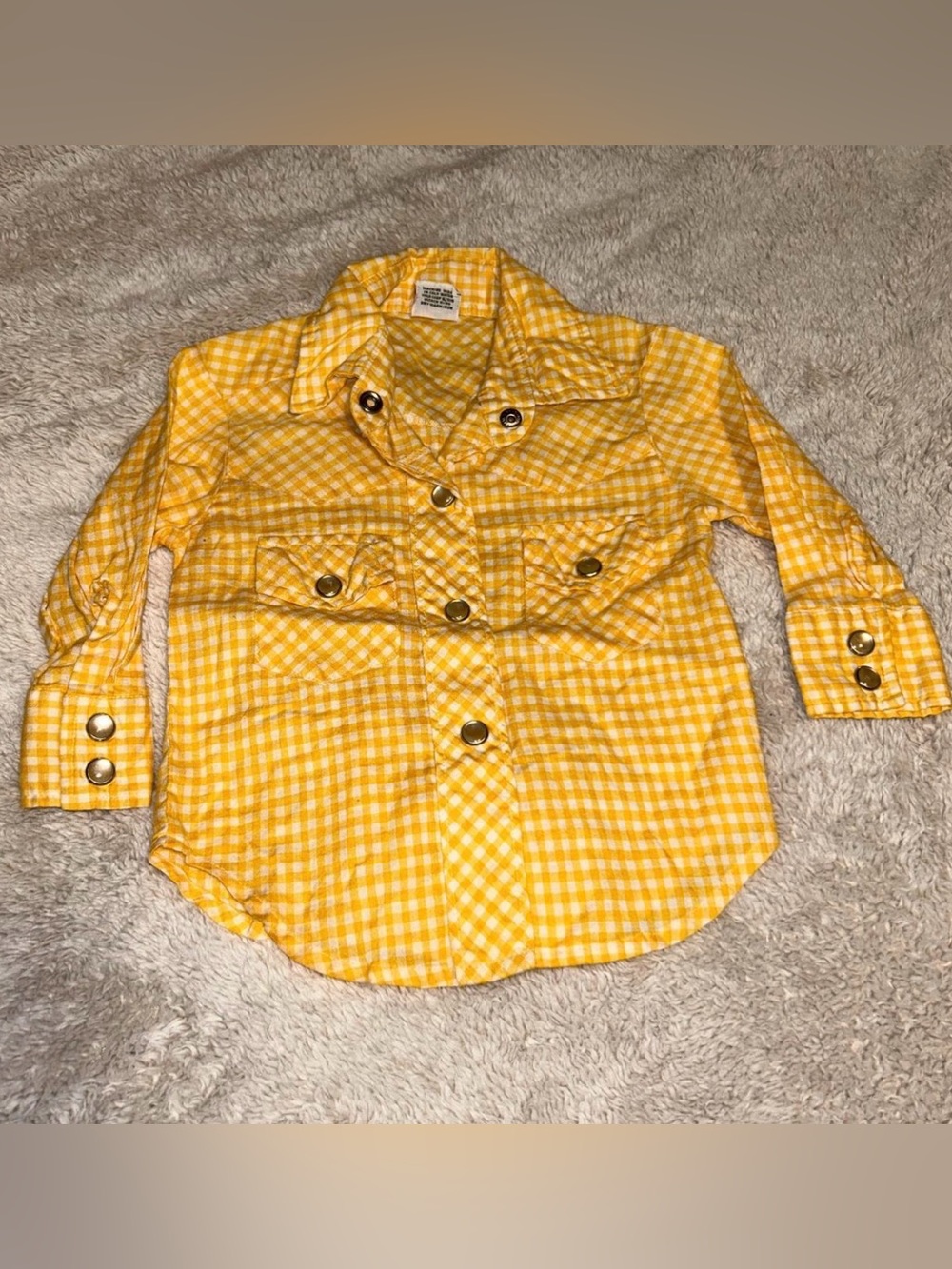 Vintage Baby/Toddler Button-Up Size 12M